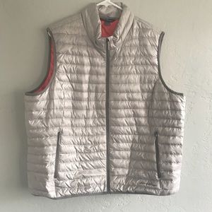 Eddie Bauer XXL Grey Down Vest